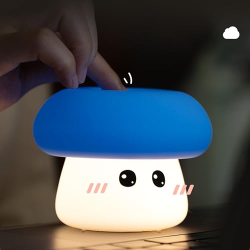 Lámpara de Mesa de Noche de Silicona con Carga USB miniatura 3