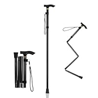 Herssan Bastones para Personas Mayores, Bastones Trekking, Bastones para Caminar, Baston Plegable Portatil, Baston Senderismo Plegable, Bastones para Andar, Baston Extensible, Baston Ancianos