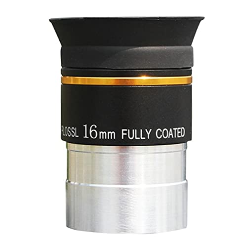 Ocular de 1,25 pulgadas con sólida lente de metal de 16mm para astronomía
