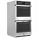 GE JKD5000SNSS 27 Inch Electric Double Wall Oven in Stainless Steel
