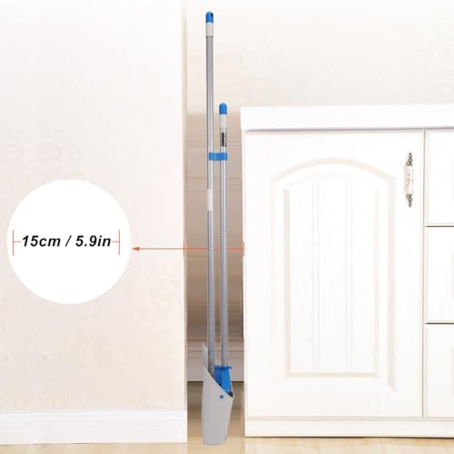 Miniatura 5 de Treelen Long Handle Broom And Dustpan Set,Upright Dust Pan Combo For Home, Kitchen, Room, Office, Lobby Floor Use Without Bending