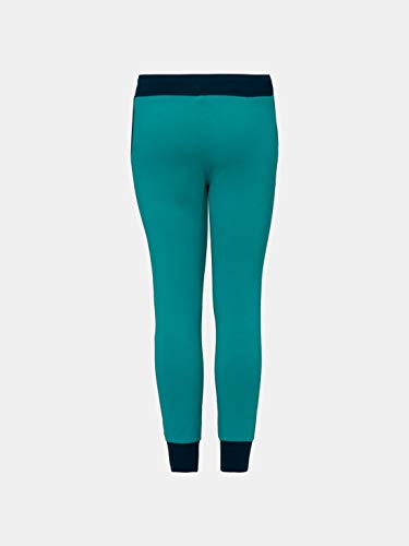 Image of Jockey Girls Mid Rise AG15 Super Combed Cotton French Terry Fabric Graphic Printed Relaxed Fit Joggers with Side Pockets