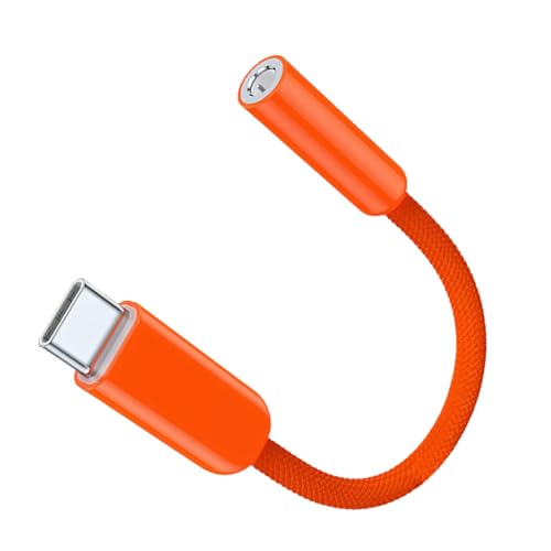 �R���p�N�g�g���x�� USB Type C �I�X - 3.5mm ���X �T�E���h�R���o�[�^�[�A�`�� Type C - �w�b�h�t�H���A�_�v�^�[�R�[�h�t��