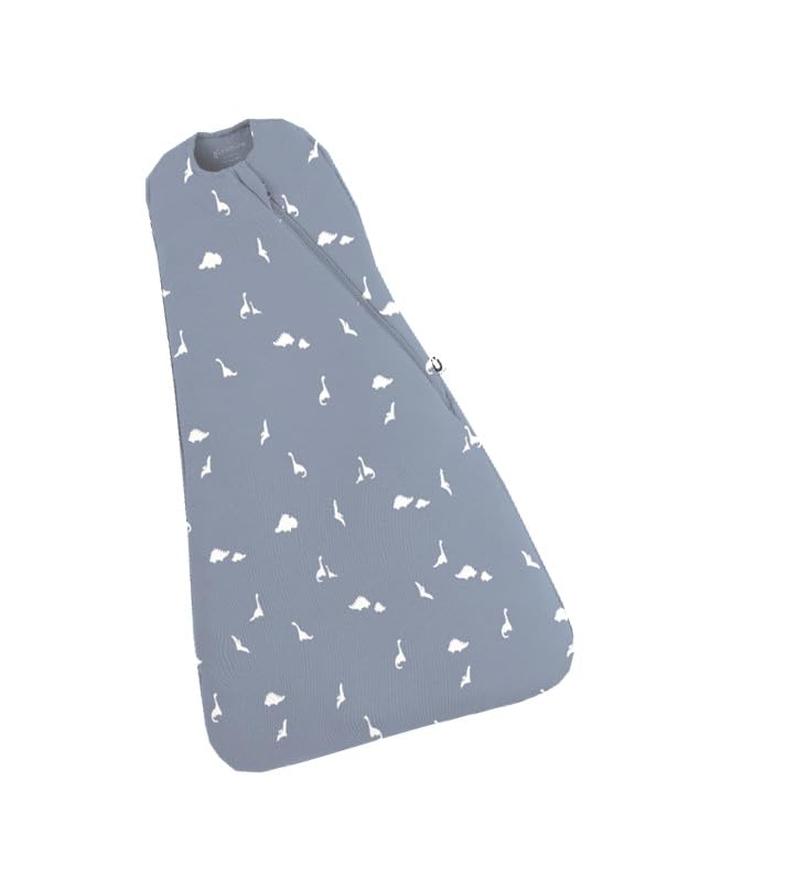 Image of GUNAMUNA Baby Swaddle Sleep Sack, Ultra-Soft Fabric, WONDERZiP for Easy Changes, Arms In or Out, 0.5 TOG, 0-3 Months