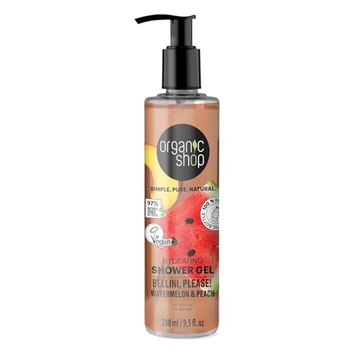 Gel douche hydratant anti-tiraillement pastèque et pêche