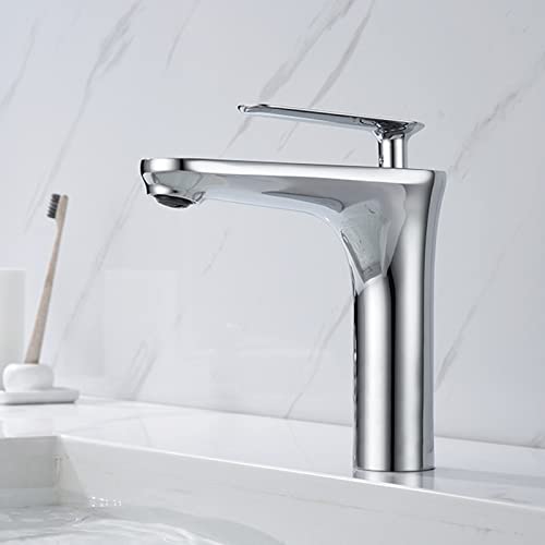 Robinet de salle de bain en laiton blanc chic et durable FBSHAD - 6