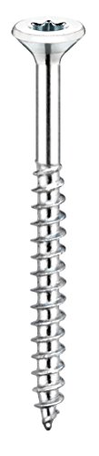 CONNEX KL3244045 4 x 45mm Galvanised Uni-Screws, Silver, 4,0 x 45 mm