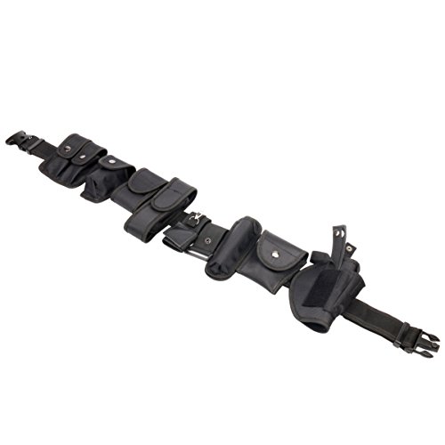 Yaekoo Black Law Enforcement Modular Equipment System Police Security Military Tactical Duty Utility Belt #TOP1