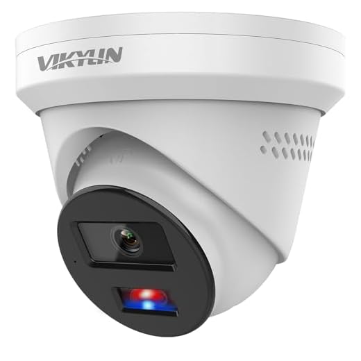 VIKYLIN 5MP Active Deterrent Security Camera