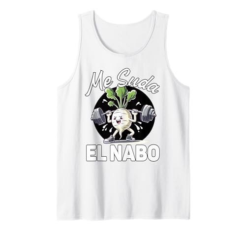 Me Suda El Nabo Divertida Friki Gimnasio Fitness Camiseta sin