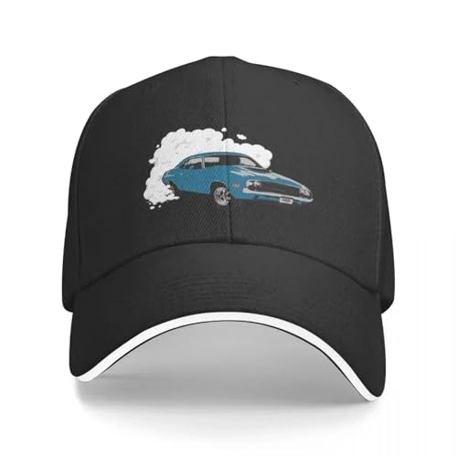 Bonnet d'anniversaire au style rétro pour homme avec cette casquette bleue 70s
