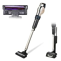 アイリスオーヤマ 掃除機 コード式 紙パック式 スティッククリーナー シャンパンゴールド