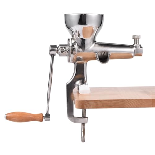 Hand Wheatgrass Juicer, Stainless Steel Manual Wheatgrass Juicer, High Juice