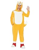 Spirit Halloween Sonic the Hedgehog Adult Tails Jumpsuit Costume | Officially licensed | Gaming Costumes - Large/Extra Large