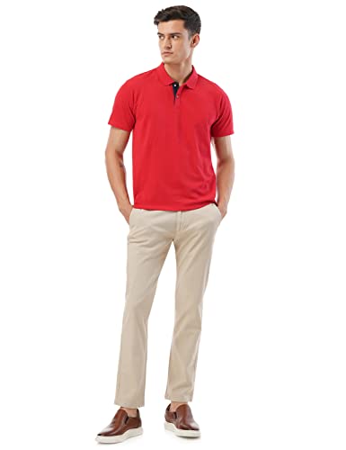 Image of FYLTR Men's Casual Polo T-Shirt with Contrast Placket | Polo - T-Shirt for Man | T-Shirt for Men