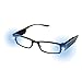 LED Light Reading Glasses UV Protection Presbyopic Magnifier LED Nighttime Reader Eyeglasses, 400