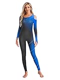 TiaoBug Mono De Danza Ballet Para Mujer Maillot De Gimnasia Rítmica Mono De Patinaje Artístico Jumpsuit Elástico Disfraz De Bailarina