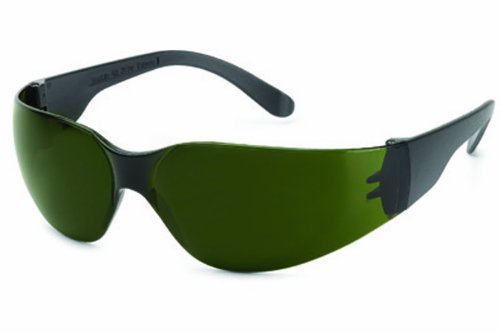 Gateway Safety 4664 UL-Certified StarLite Safety Glasses, IR Filter 3.0 Lens, Black Temple