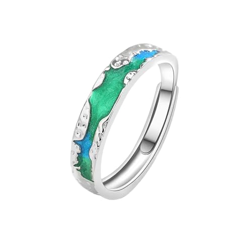 Bague irrégulière réglable au design minimaliste et finitions luxe