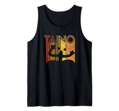 Taino Art Coqui - Camisas para hombre y mujer Camiseta sin Mangas