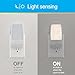 GE 4-in-1 LED Power Failure Night Light, Dusk-to-Dawn Sensor, Foldable Plug, Portable, Flashlight, Ideal for Storm, Outage, Emergency, Blackout, Hurricane, Tornado, White, 29679