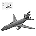RBLOCTOYNY MOC-226964 US Aerial Refueling & Transport Aircraft Blocks Set - 1865-Piece Strategic Airplane Set, DIY Display & Collector Gift for Adults & Enthusiasts, Designed by Ryan Gabino-carré