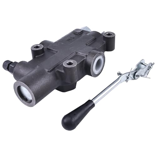 Czomoizc 1 Spool 21 GPM 4300 PSI Hydraulic Control Valve Compatible With Various Log Splitters Tractors SAE Ports Detent Release by Czomoizc - Used condition - Image 7
