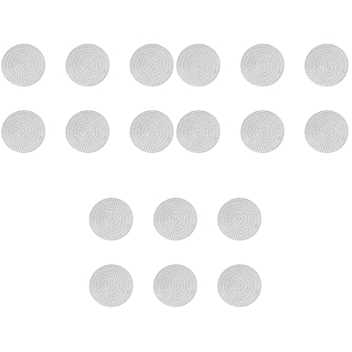 Upkoch Round Placemats 18 Pcs Trivet Seagrass Mats Style Cup Ramie Pot Straw Decorative Premium Pots Wedding Weave Holder Mat Absorbent Placemats Hollow Dining Drinks Jute Hot Woven Placemats #TOP29
