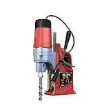 Taladro magnético eléctrico portátil, potente taladro de suelo de grado industrial para trabajos de metal, ideal para tareas de perforación de alta resistencia