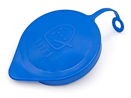 Click&Fit Tapa de depósito de líquido para limpiaparabrisas compatible con Honda Civic, Fit, City, CR-V, CR-X, Accord, Prelude 1986-2013 años; la tapa del tanque de agua de la lavadora replasta OE#