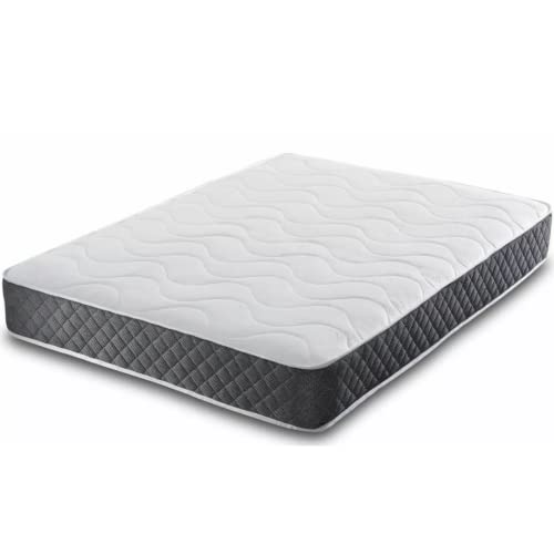 Wilson Beds - 3ft Single Mattress Approx 6.5 Inch Deep Soft Feel Memory Foam and Spring Mattress (3ft x 6ft3) (Single)