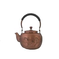 Amazon｜[LISHAwanzhu] 銅之薬缶 やかん 茶葉 茶 やかん 銅製の
