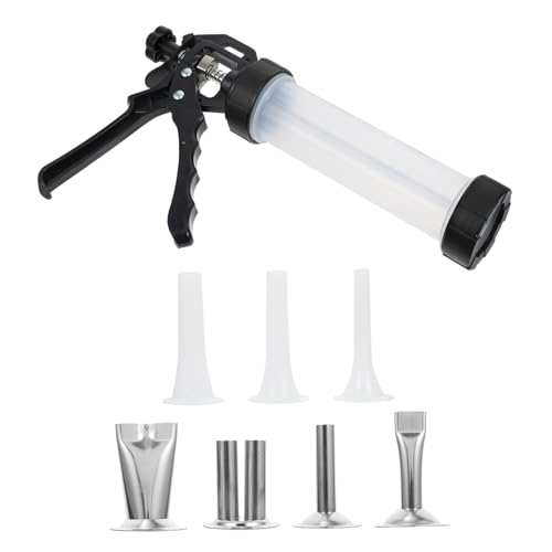 Mikinona Hand Sausage Maker for Sausages Manual Meat Maker Sausage Stuffer Mealmaker Stainless Steel Pp Easy to Use