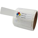 Accuform Signs LZN401EV Self-Laminating NFPA Common Chemical Identifier Labels, 1