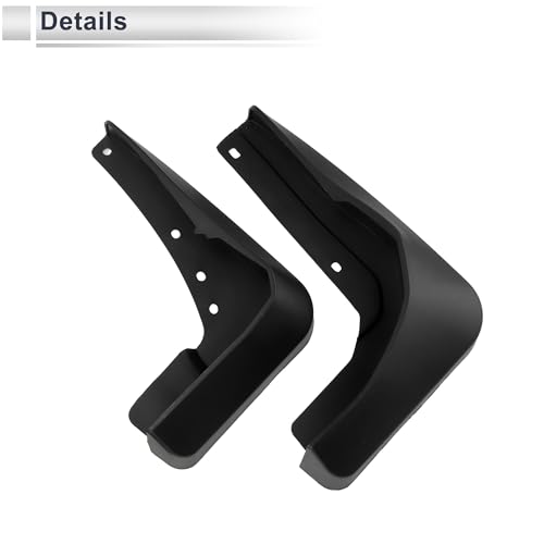 Image of X AUTOHAUX 1set Front and Rear Mud Flaps Splash Guards Mud Guards for Audi A3 Saloon Sport 2017-2020 W /Mount Accessories