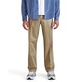 Dockers® Men's Classic Fit Signature Iron Free Khaki with Stain Defender Pants (Regular and Big & Tall), New British Khaki, 36W x 30L