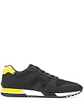LEDER Hogan Luxury Fashion Herren HXM3830AN51LJ8691P Schwarz Sneakers  Herbst Winter 19