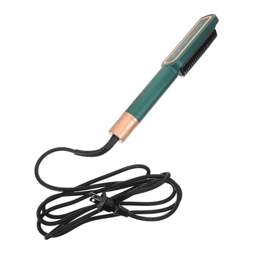 Plancha para el Cabello MAGICLULU con Temperatura Ajustable, Portátil, con Placas de Cerámica, Color Negro, Enchufe Estándar EE.UU., Ideal para Viajes y Uso Diario miniatura 1
