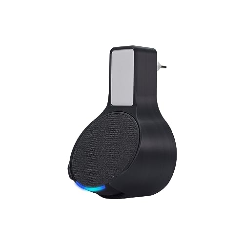 Suporte de Tomada para Alexa Echo Pop - Preto