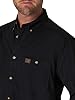 Wrangler Men's Logger Twill Long Sleeve Workshirt SHIRT, Black, 3XL Tall #2