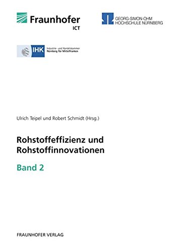 Preisvergleich Produktbild Rohstoffeffizienz und Rohstoffinnovationen. Band 2.