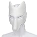 Alodidae Fox Mask 3 Pcs DIY Animal Masquerade Masks White Paintable Halloween Party Wolf Cosplay Costume Accessory