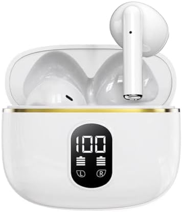 Écouteurs Bluetooth 5.4 Mini - 48h D'autonomie, Réduction De Bruit ENC, étanches IPX7 - Parfaits Pour Le Sport Et Le Quotidien