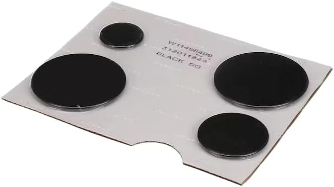 W11605759 Surface Burner Cap Kit Compatible With Whirlpool Gas Ranges - Budora - W11435570, W11352138, W11498499