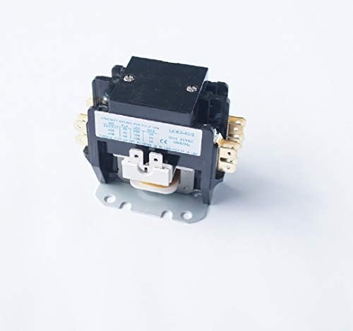 BVPOW Air Conditioner Contactor 24V Coil 2 Pole 40 Amps Universal and Compatible for Fast Replacement