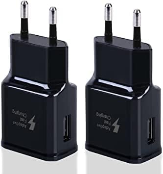 Image of Samsung Original 18w Fast Charger Adapter with USB-C Type Cable Compatibel for Samsung Galaxy F41 /A04 /A03 /M11 /A12 /A51 /A30 /A50 /M10 /M04( Fast Charger 3Amp Black with Cable)