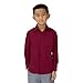 Spring Notion Big Boys' Long Sleeve Dress Shirt 4T Burgundy