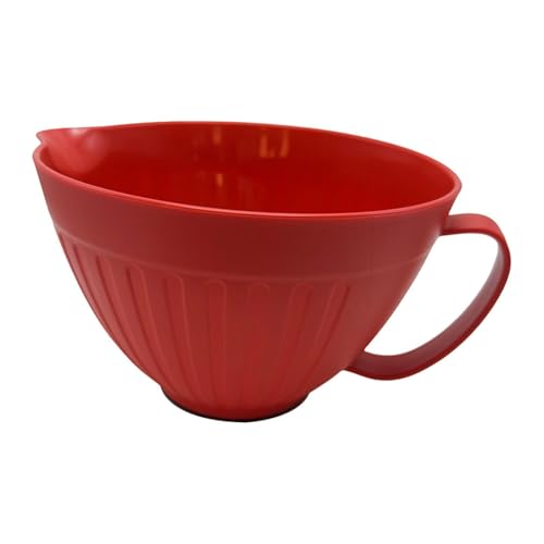 Tazón para mezclar con asa, 2.2 L color rojo miniatura 1