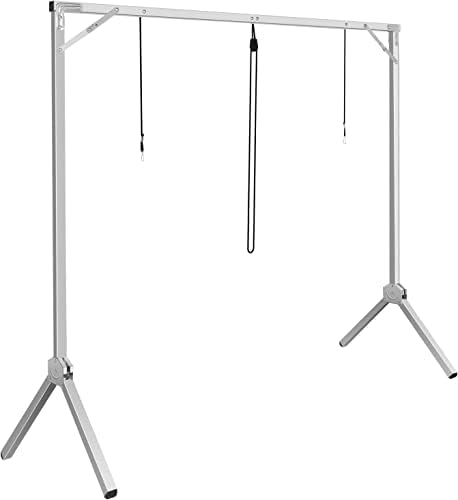 iPower 4 Feet Foldable Grow Light Stand Rack for Indoor Plant Starting Seeds and Propagating Cuttings(No LED Tube Included)