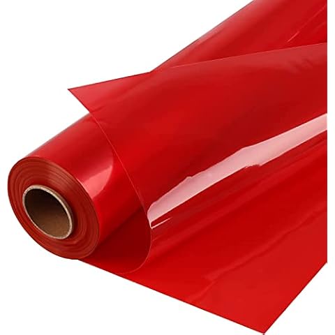 Rouleau de papier cellophane rouge POPGIFTU Cover